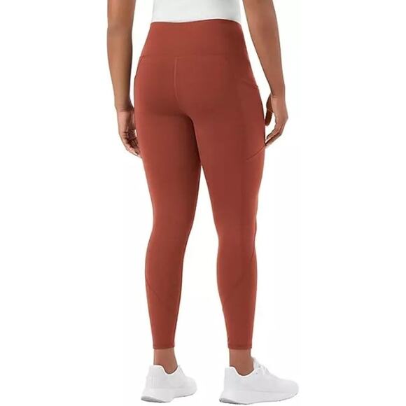 Members Mark Womens Extra Warm Legging Rusty Bronze Size S - Picture 2 of 8